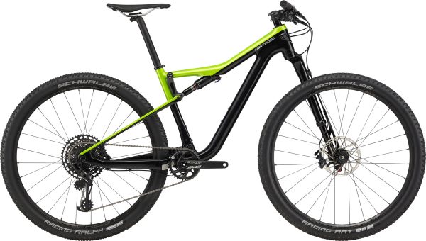 Велосипед 27,5" Cannondale SCALPEL SI Carbon 4 рама - S 2020 ARG зелений