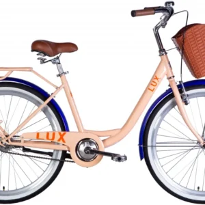 Велосипед 26" Dorozhnik LUX Velosteel (2025) пудровий