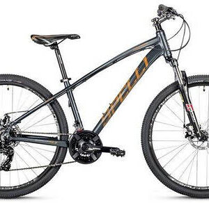 Велосипед 27.5" Spelli SX-2700 650В рама-17 Сірий/помаранчевий Art 99955212